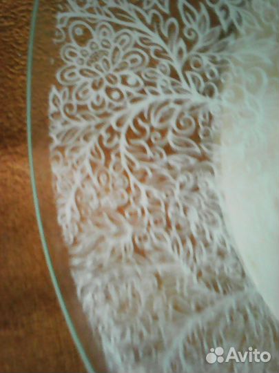 Тортовница стекло СССР