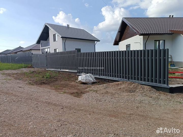 Mеталлические заборы