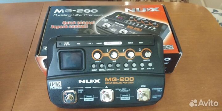 Гитарный процессор NYX MG200