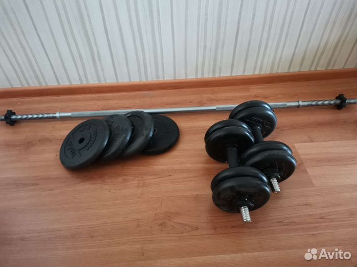 Штанга и гантели