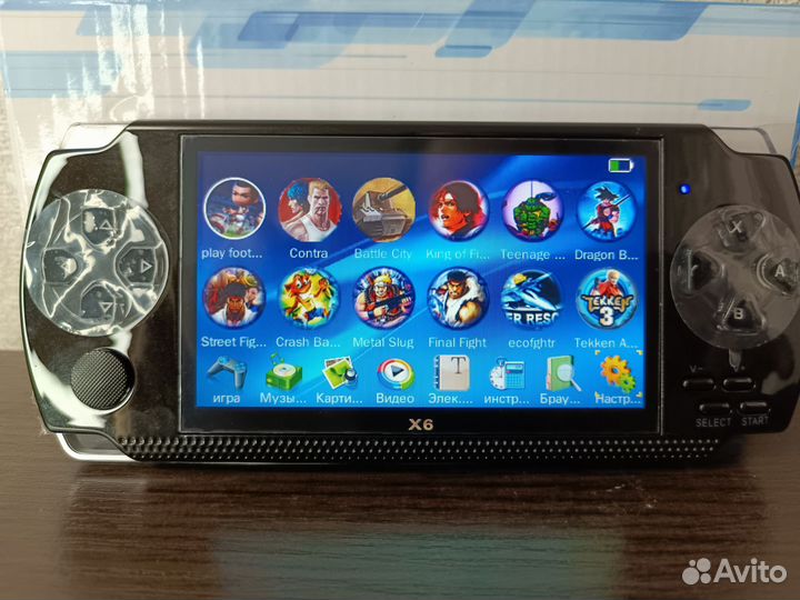 Портативная игровая приставка консоль