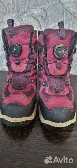 Ботинки зимние для девочки 34р