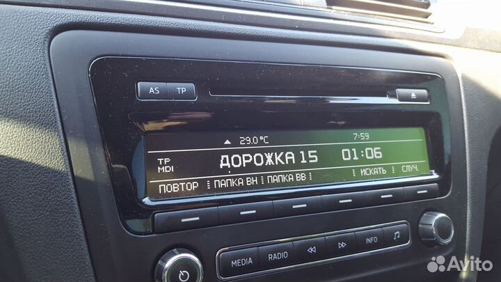 Магнитола Skoda Rapid, 2015 (5J0035161E )