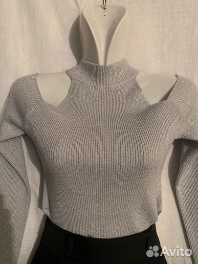 Кофточка ecru.вискоза.Люрекс(р42-44)