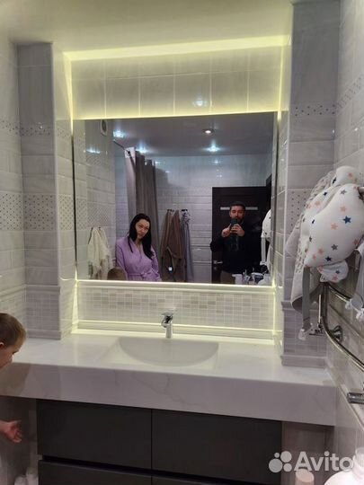 Зеркало в ванную с подсветкой