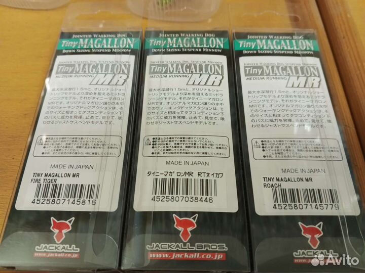Воблеры Jackall Tiny Magallon