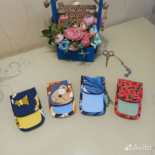 Чехлы для ножниц и иголок