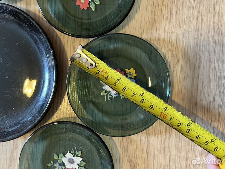 Тарелки с цветочками