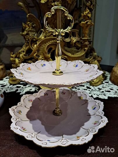 Ваза для фруктов. Фарфор