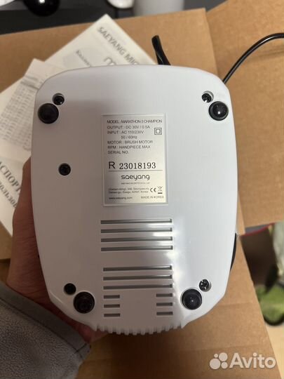 Аппарат для маникюра Marathon 3 Champion/H35 SP1