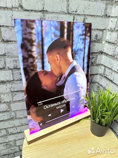 Фоторамка с музыкой / подарок