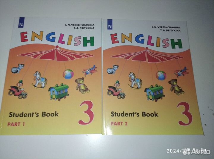 Учебник английского языка Spotlight 2, 3 и 4класс