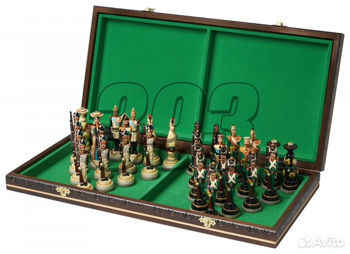 Шахматы Николай II (фигуры из хлеба) (51592)
