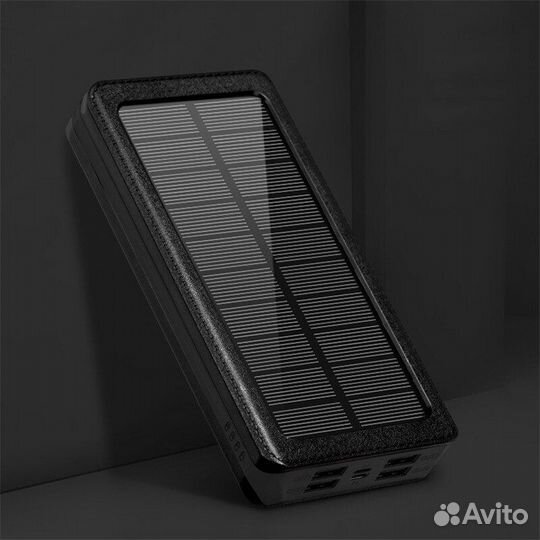 Беспроводная солнечная зарядка Qi: 80000 mAh