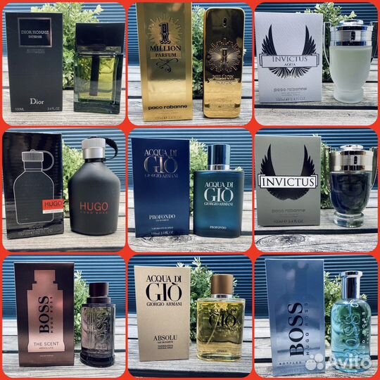 Туалетная вода духи одеколон мужские ароматы