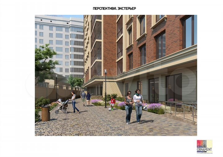 1-к. квартира, 52,3 м², 5/10 эт.