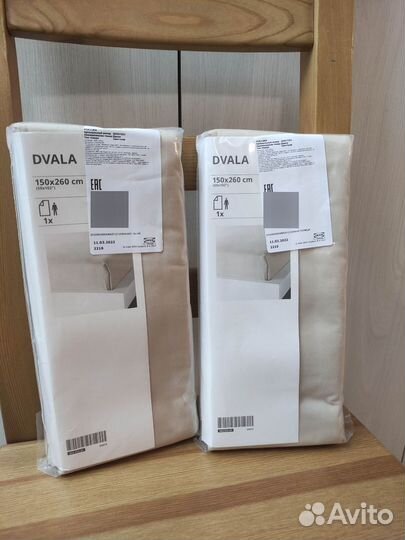 Без резинки dvala двала 150x260 см бежевый