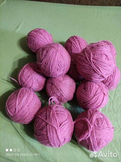 Пряжа для вязания мохер, ровница