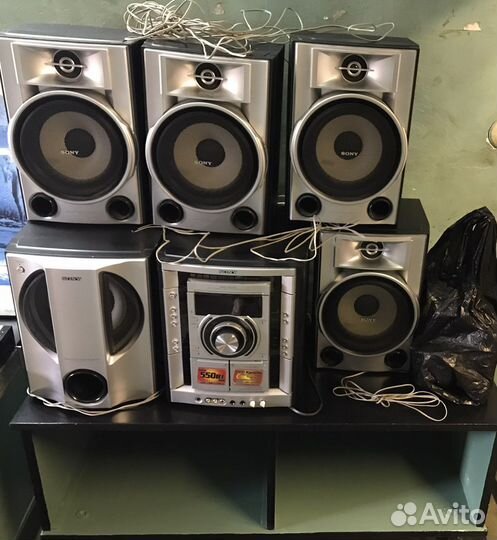 Музыкальный центр Sony MHC-gnz9d