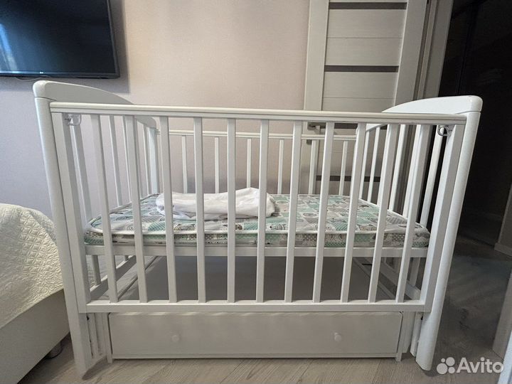 Детская кровать + матрас Орматек