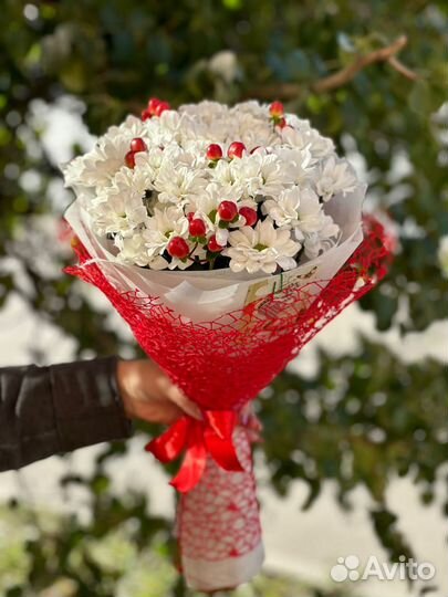 Букет хризантем