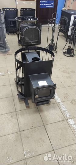 Печь для бани Везувий Скиф Стандарт 12 (дт-3С)