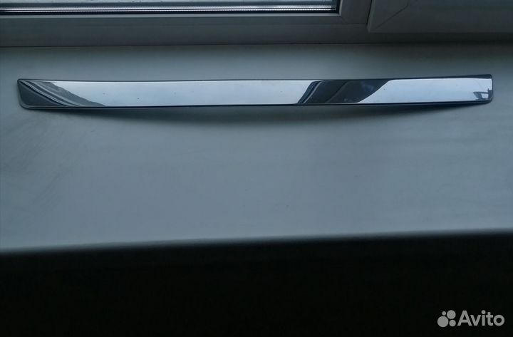 Защита, молдинг бампера Toyota Rav 4, оригинал