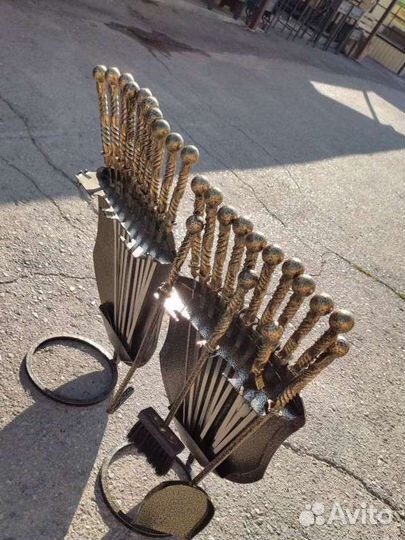 Подарок на день вдв, подставка для шампуров