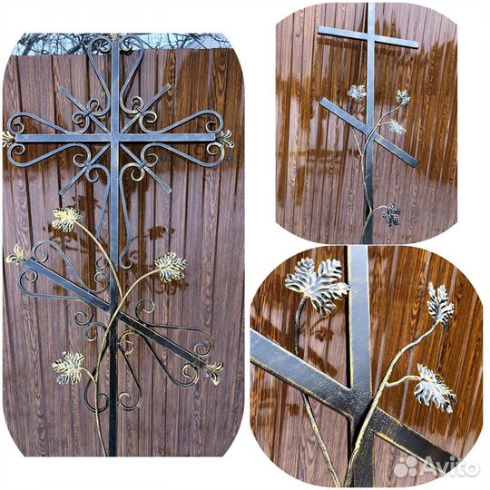 Ограды, лавочки, столики, кресты