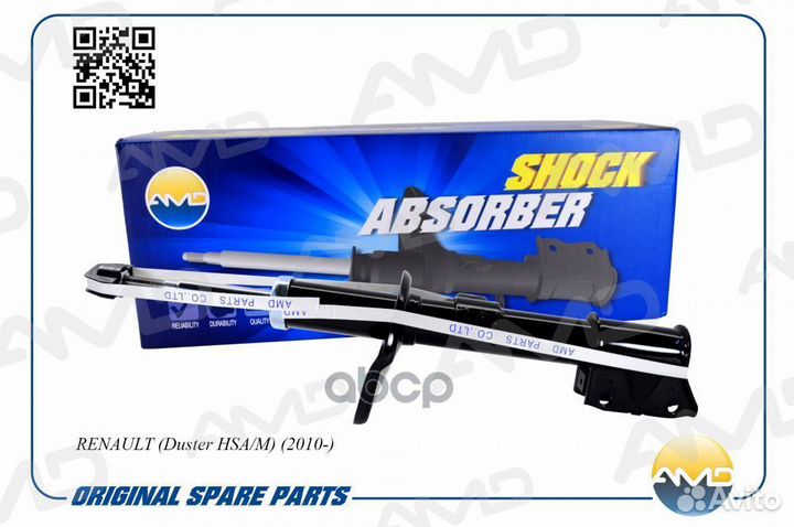 Амортизатор renault duster 10- перед.лев.прав.г