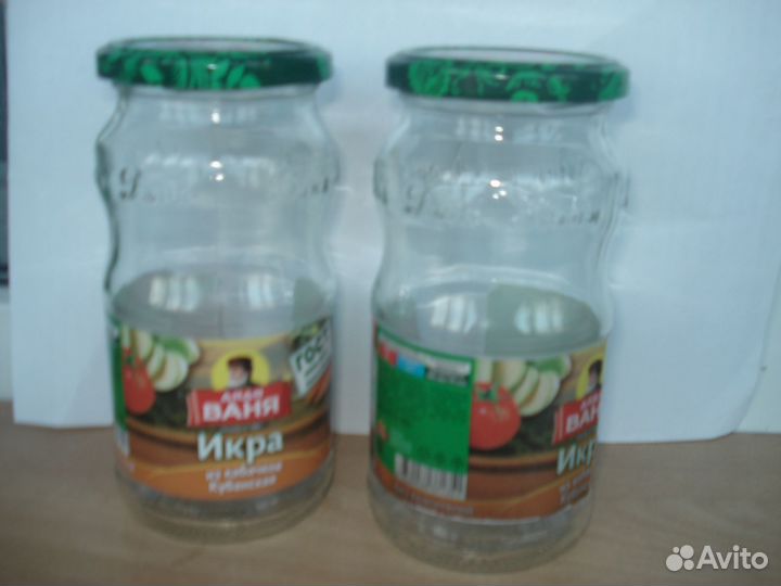 Банки стеклянные 0,4л, 0,35л, 0,3л, 0,26л, 0,18л