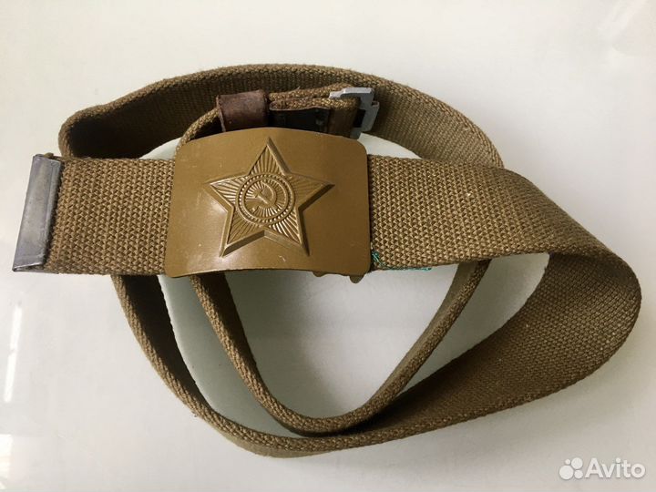 Советский ремень солдата звезда военный СССР новый