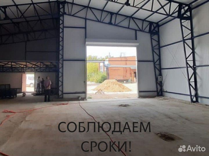 Быстровозводимые здания из сэндвич панелей