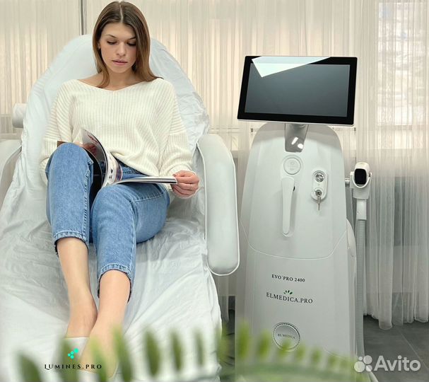 Диодный лазер для эпиляции Lumines’ Макс Ван 1200вт