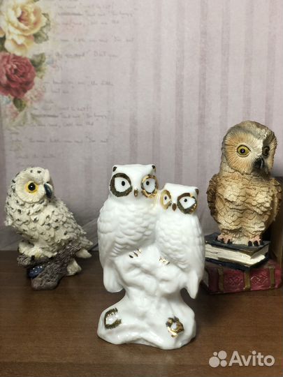 Сова фигурка 5 шт