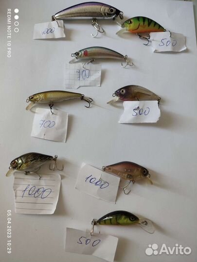 Воблеры фирменные