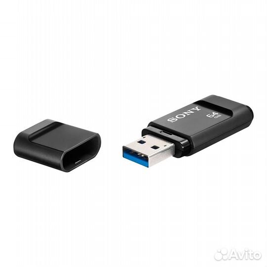 Флеш диск Sony microvault USM64X/B 64Gb USB 3.0