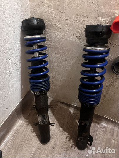 Койловеры на vag Golf 4 boro