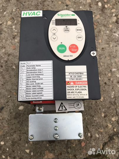 Преобразователь частоты Altivar ATV212