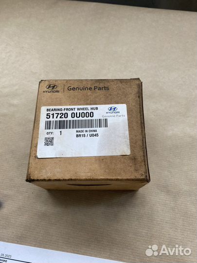 Ступичный подшипник на hyundai solaris 2