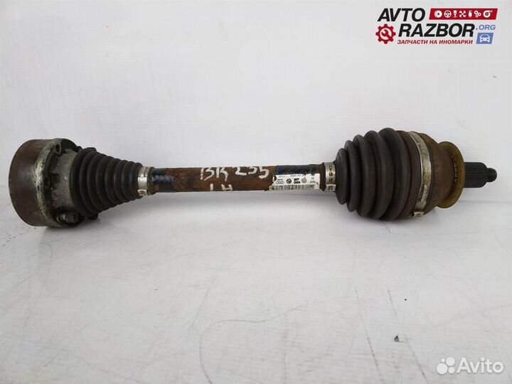 Полуось передняя левая Audi A1 2010