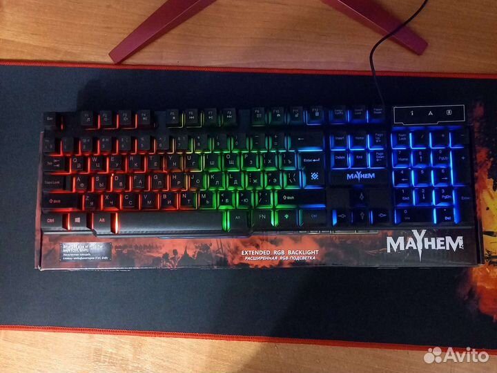 Игровая клавиатура defender GK-3600L