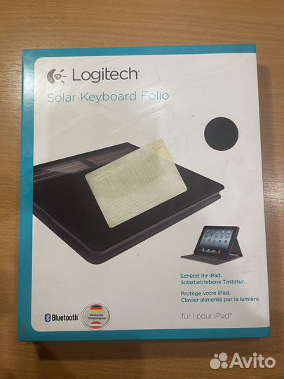 Logitech bluetooth клавиатура для iPad