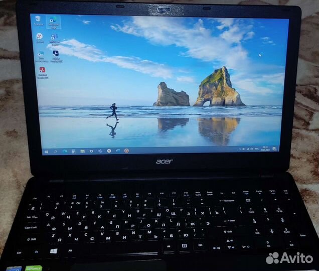 Ноутбук acer в хорошем состоянии