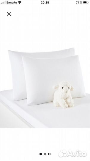 Наволочка детская из биохлопка 35/45