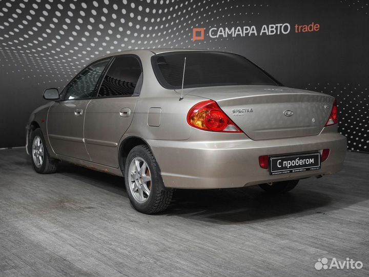 Kia Spectra 1.6 МТ, 2007, 283 316 км