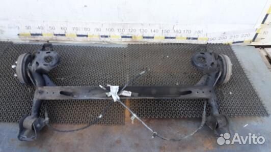 Балка задняя chevrolet aveo 1 (BBR07LQ01)