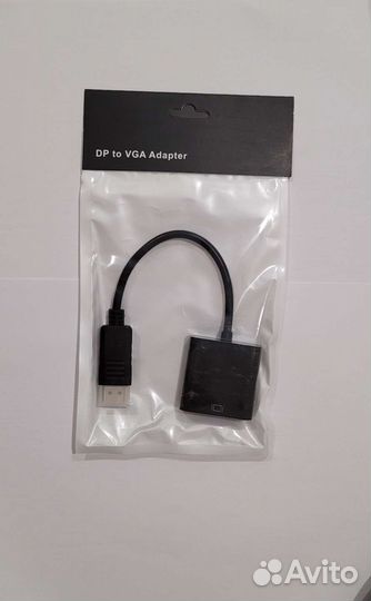 Адаптер Displayport на Vga