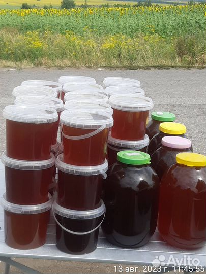 Вкусный и свежий мед