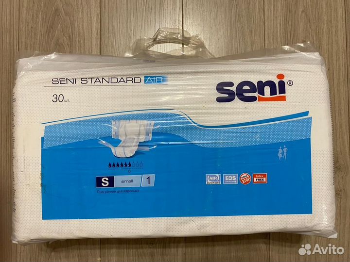 Подгузники для взрослых Seni Standard Air S